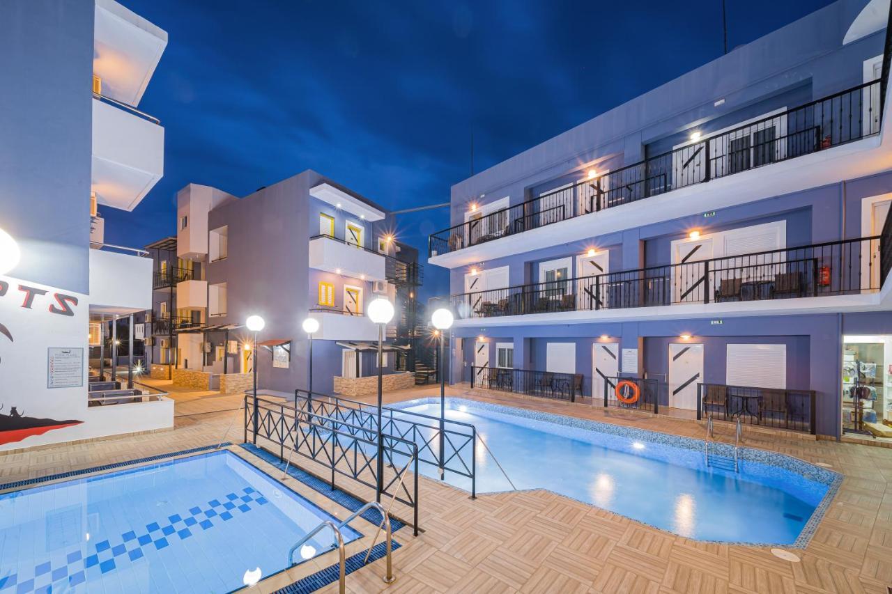 Aparthotel Happy Days Malia Esterno foto