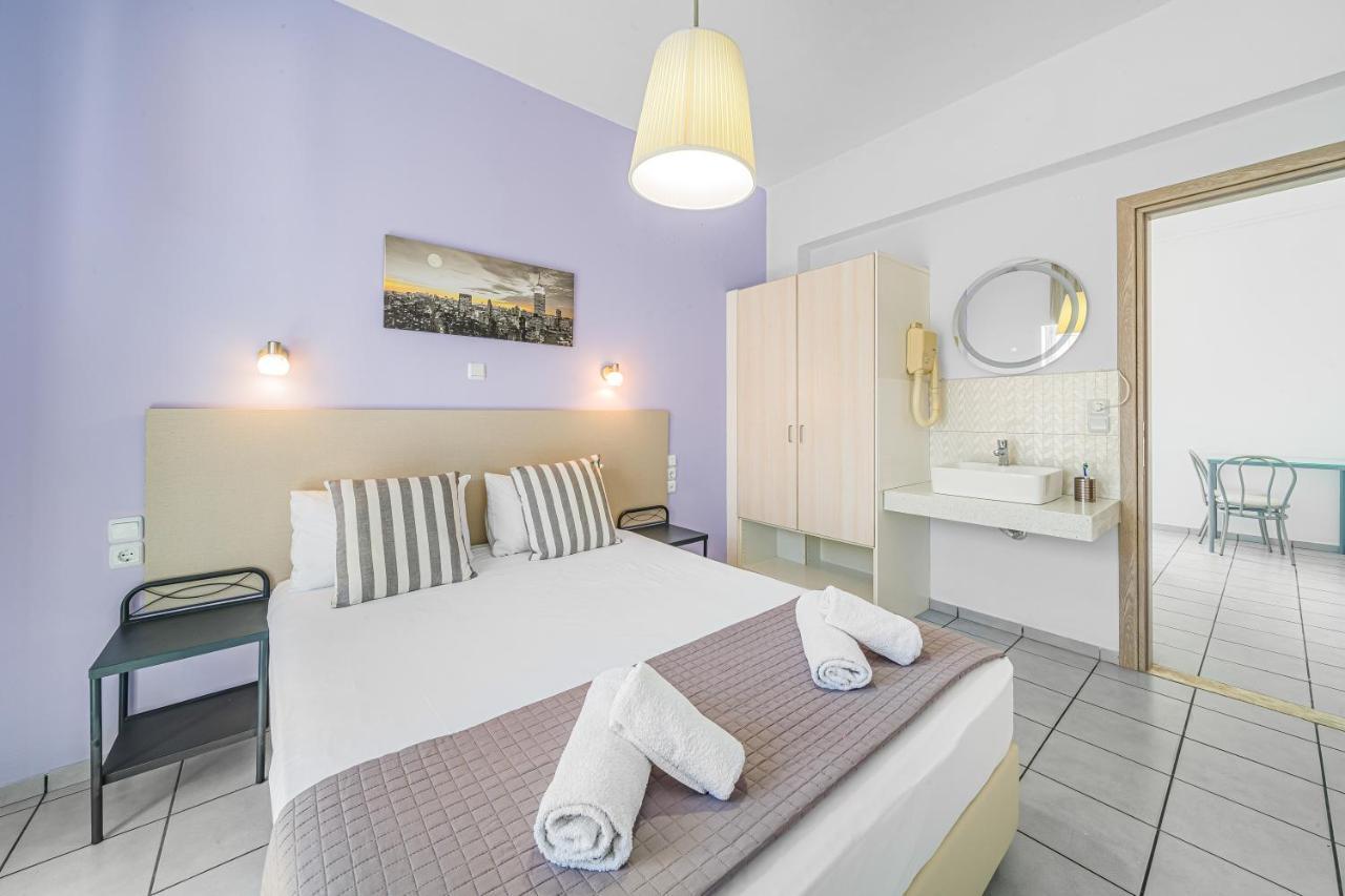 Aparthotel Happy Days Malia Esterno foto
